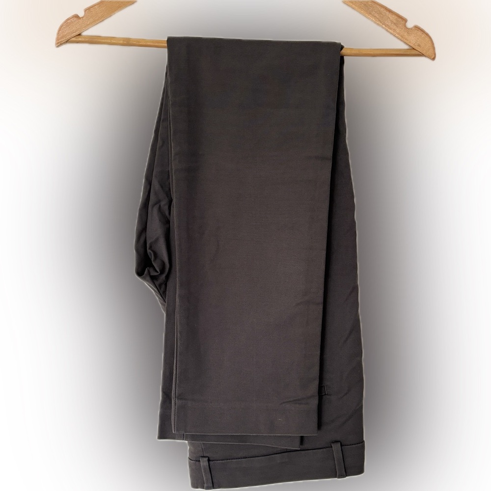 Banana Republic Cotton Charcoal Trousers